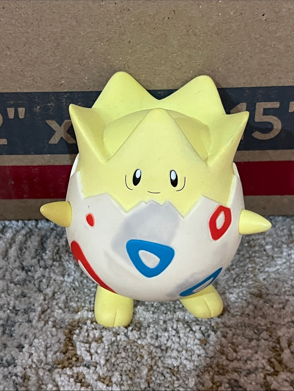 Vintage 1998 TOMY Pokémon Togepi 4" Vinyl Figure Official Nintendo z32